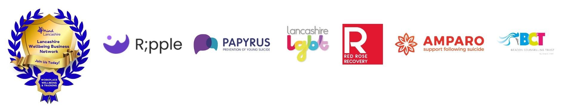 Lancashire wellbeing business network members
