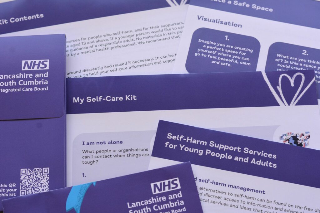 Self Harm Safe Kits - Lancashire Mind