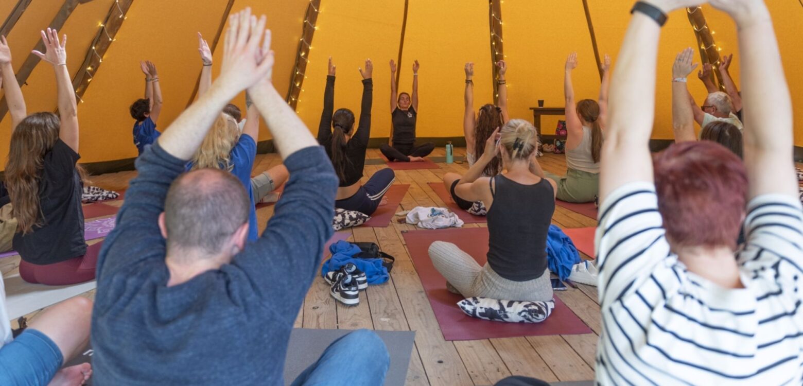 Yoga wellbeing days for staff