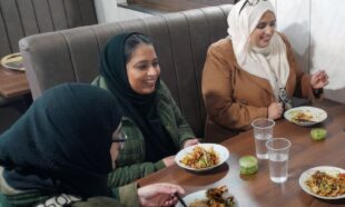 Sana's story - enjoying time with new friends during Lancashire Mind's Connecting Communities sessions for South Asian communities.