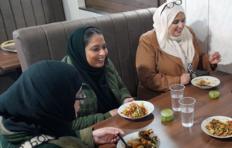 Sana's story - enjoying time with new friends during Lancashire Mind's Connecting Communities sessions for South Asian communities.