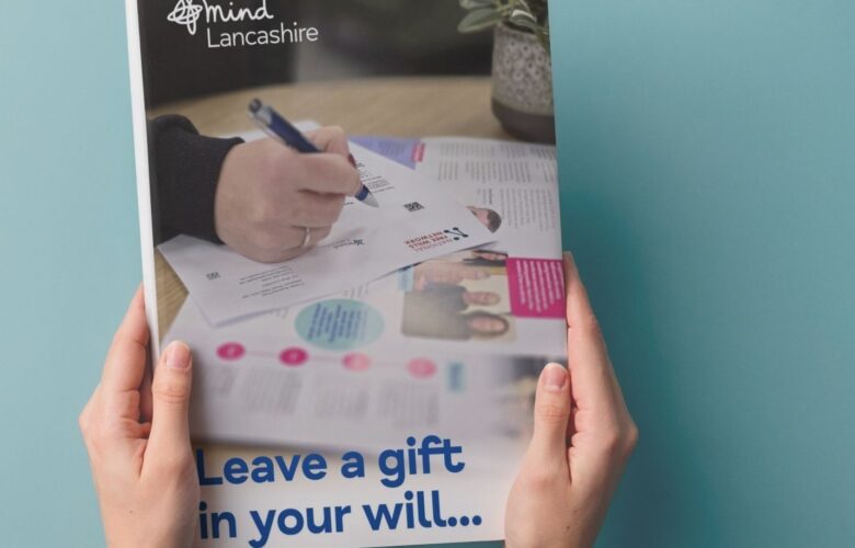 Free will writing support Lancashire Mind. Download our legacy brochure